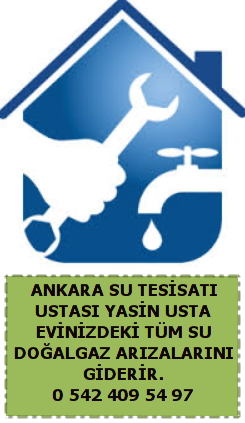 Ankara su doğalgaz tesisatı